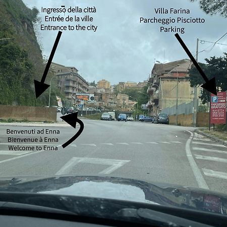 La Casa Sulla Piazza Apartment Enna Luaran gambar